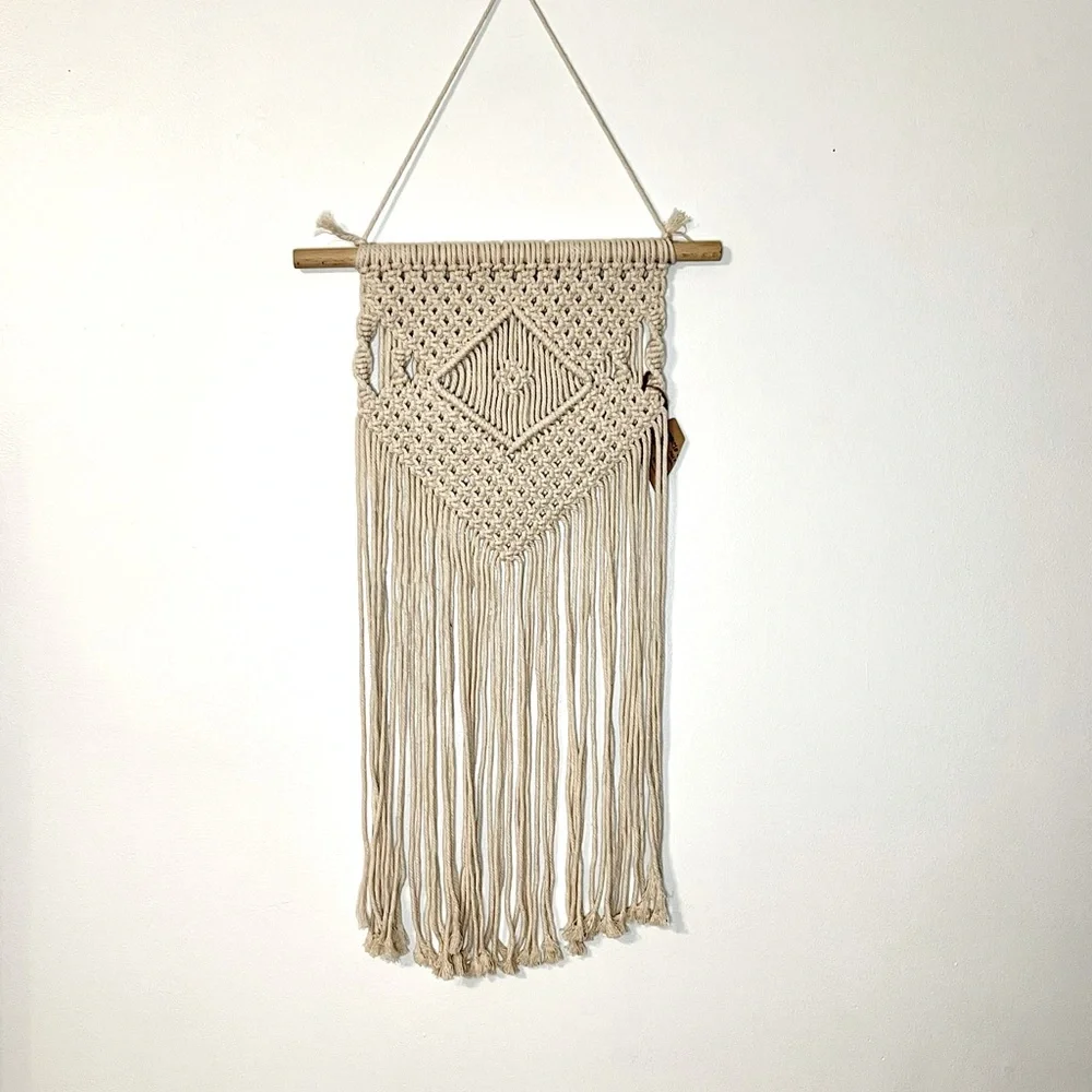 Bohemian Handmade Artisan Macrame Hanging Wall Art